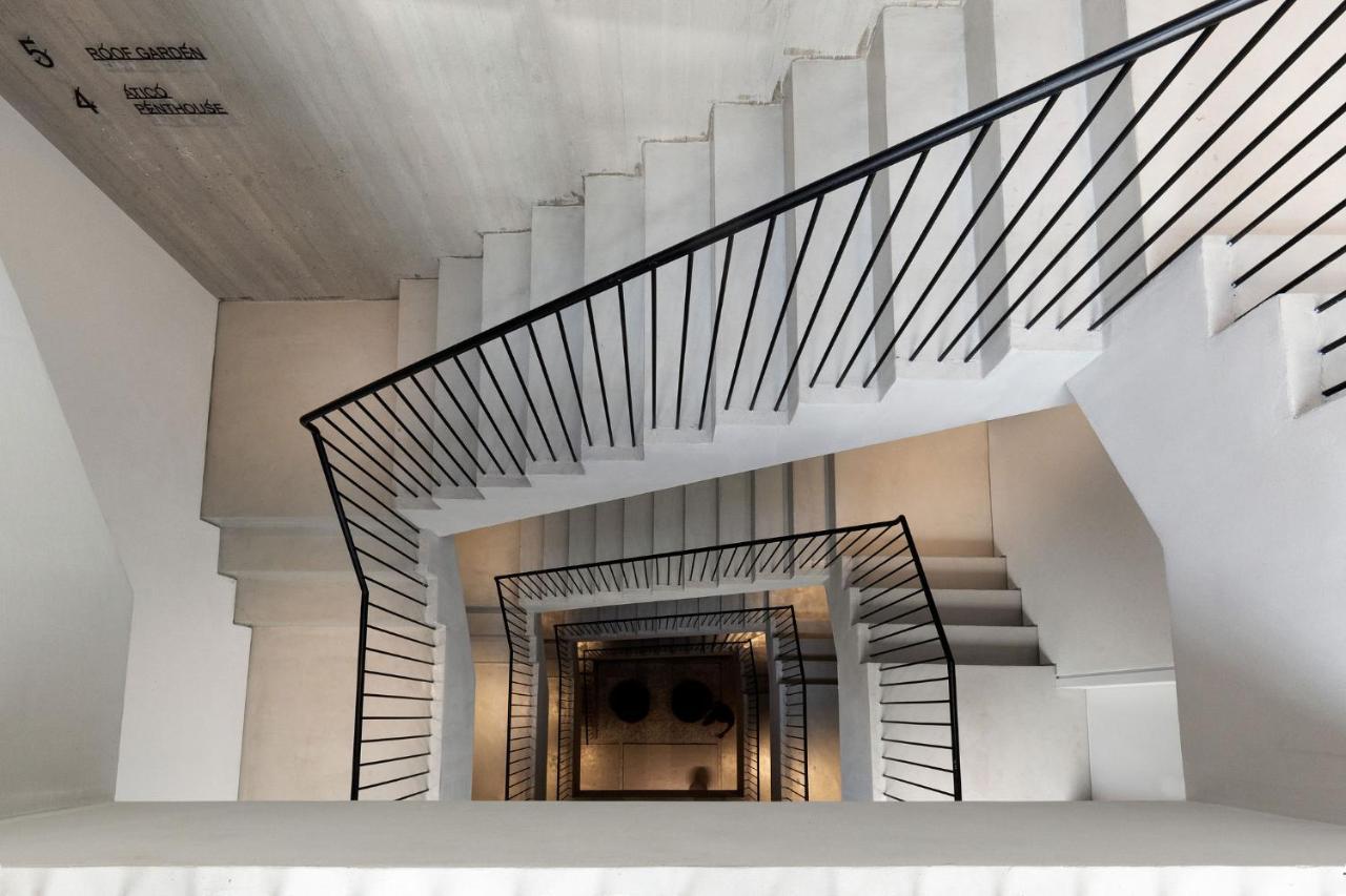 The Newel Psychiko Otel Atina Dış mekan fotoğraf Staircase