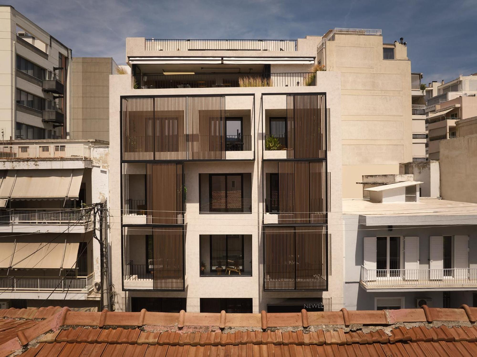 The Newel Psychiko Otel Atina Dış mekan fotoğraf Residential building in Athens