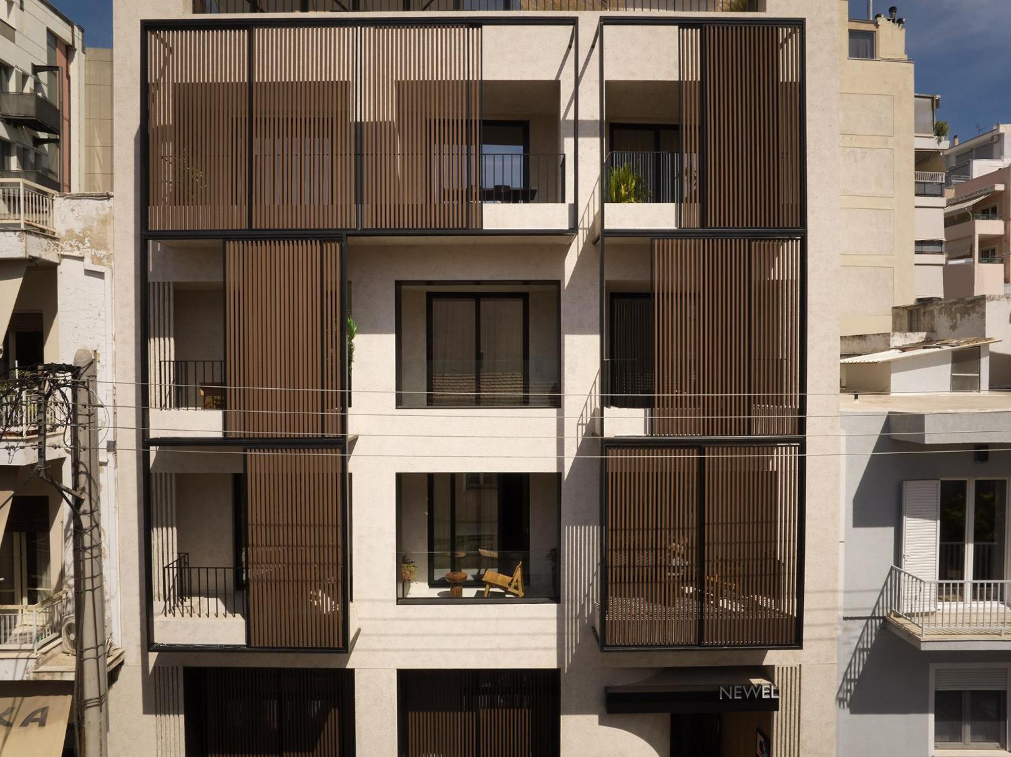 The Newel Psychiko Otel Atina Dış mekan fotoğraf Residential building in Athens